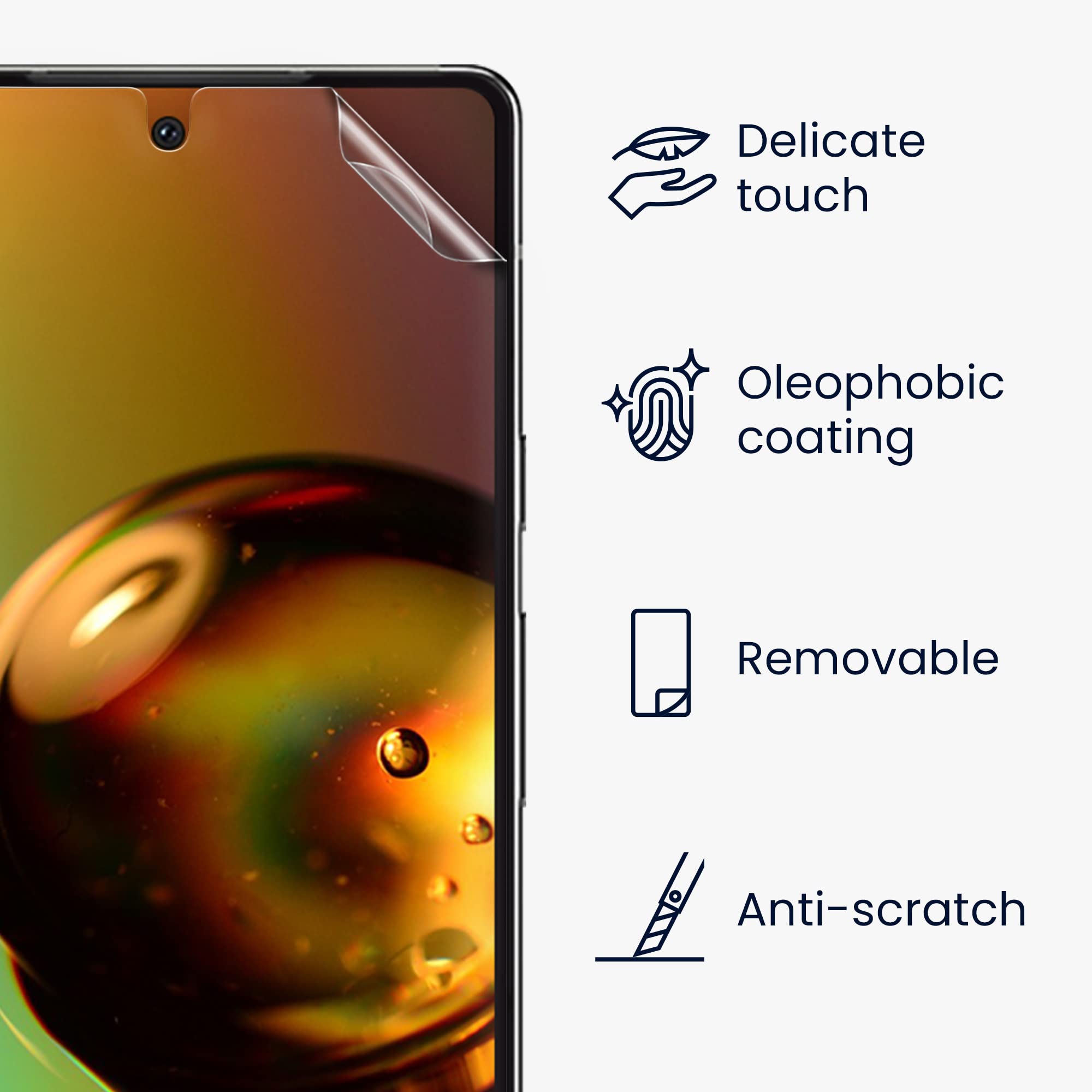 Google Pixel 6a Screen Protector - 3-Pack Ultra Clear for Daily Protection