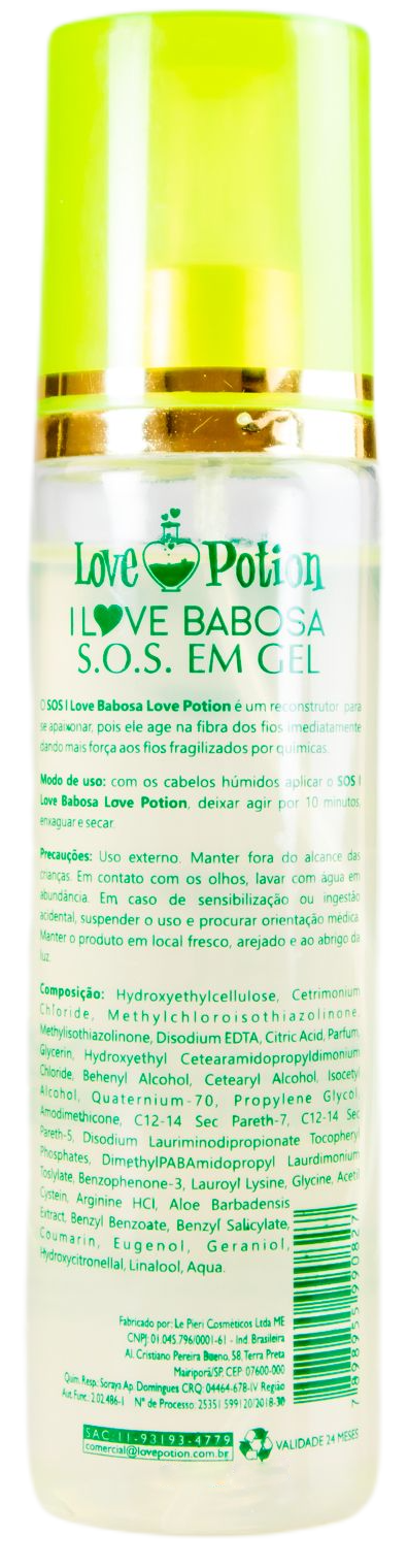Aloe Vera SOS Hair Restoration Treatment Gel - 200ml for Damaged & Dry Hair - Natural Hair Growth & Scalp Care - Perfect for Post-Styling Recovery & Daily Hydration