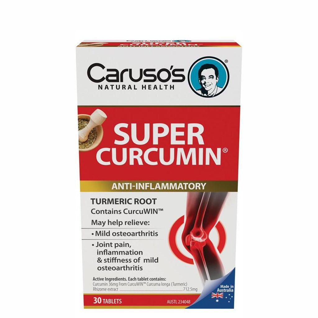 Caruso's Super Curcumin Supplement - Premium Turmeric Extract for Joint & Immune Support - Natural Anti-Inflammatory & Antioxidant - Supports Digestion & Heart Health - Perfect for Daily Wellness Routine & Active Lifestyle