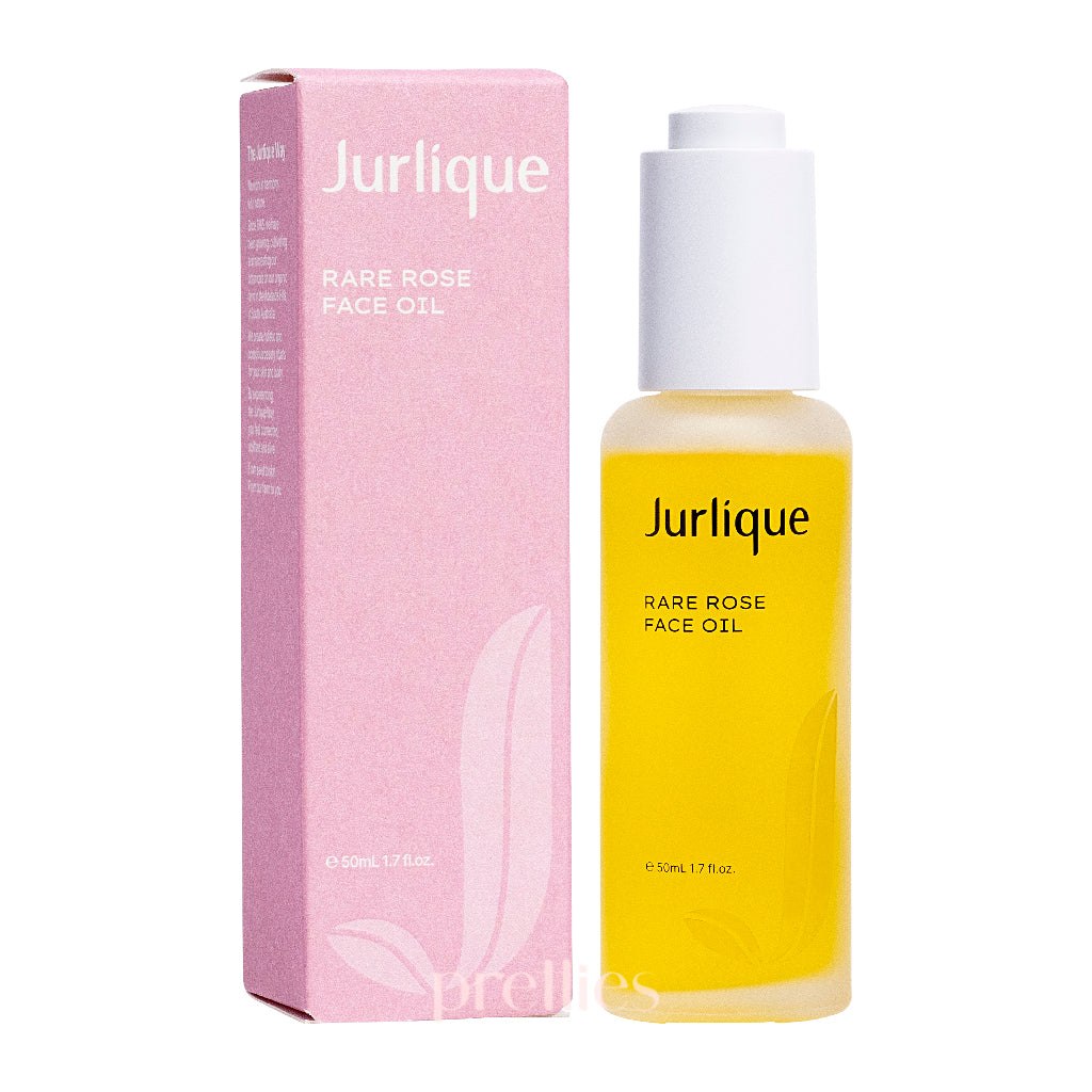 Jurlique Rare Rose Face Oil 50ml - Hydrating & Nourishing Facial Oil for Dry Skin - Perfect for Nighttime Skincare Routine & Anti-Aging Treatment