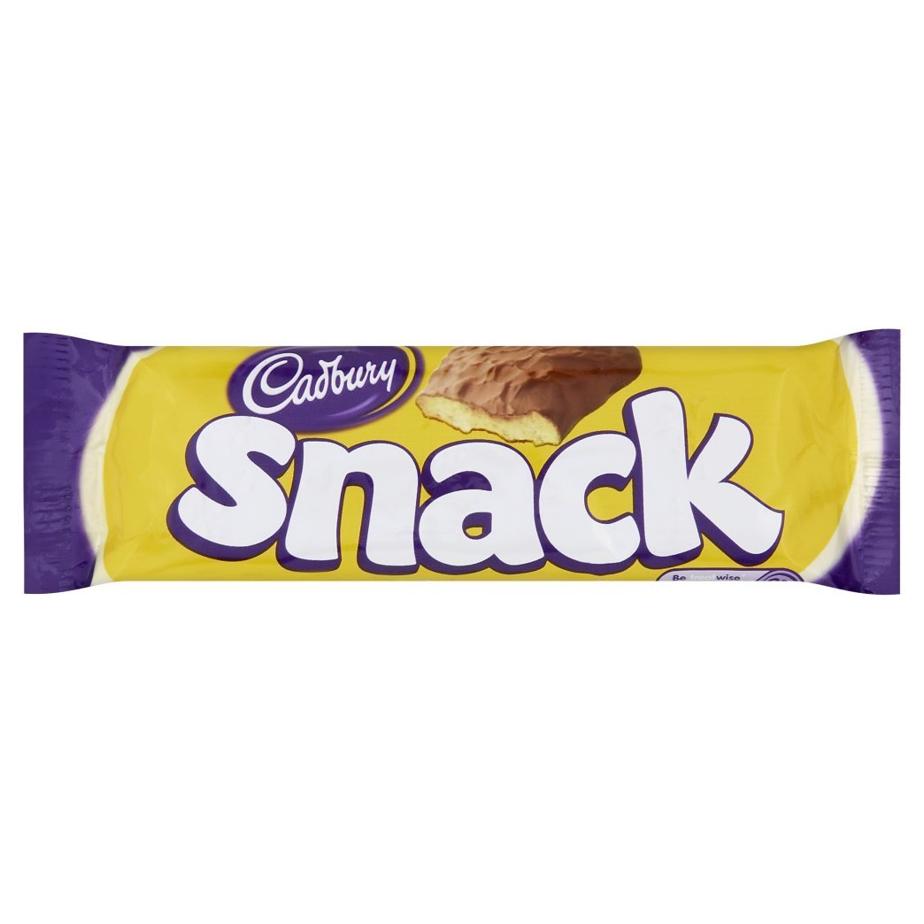 Cadbury Chocolate Covered Shortcake Biscuits 43g (36 Pack) - Delicious Snack for Office, School & Travel - Bulk Pack for Parties & Gifts