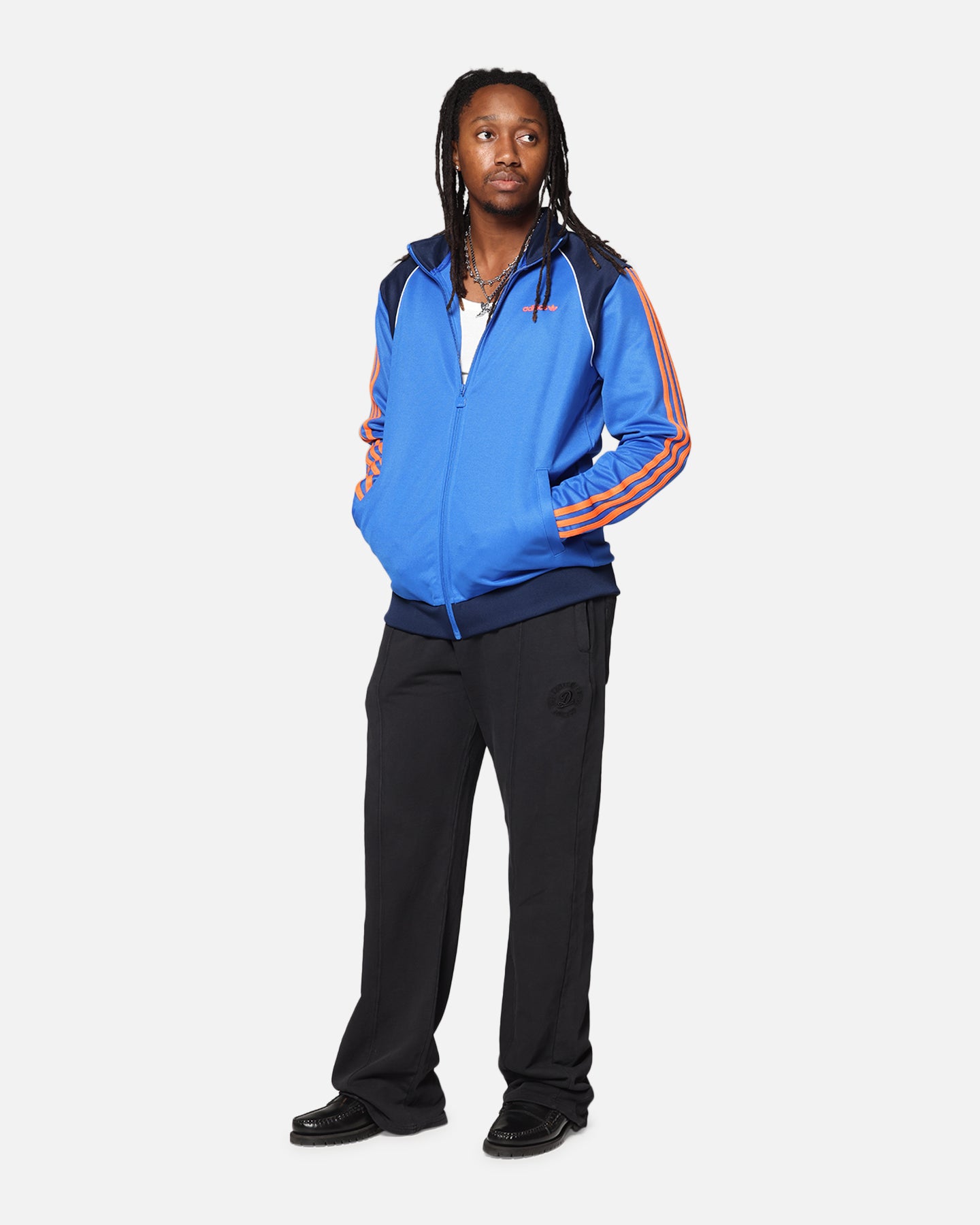 Adidas Adicolor Classics Track Top - Blue Men's Athletic Jacket for Running, Gym & Casual Wear