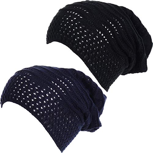 2 Pack-wavy Line Navy & Bk