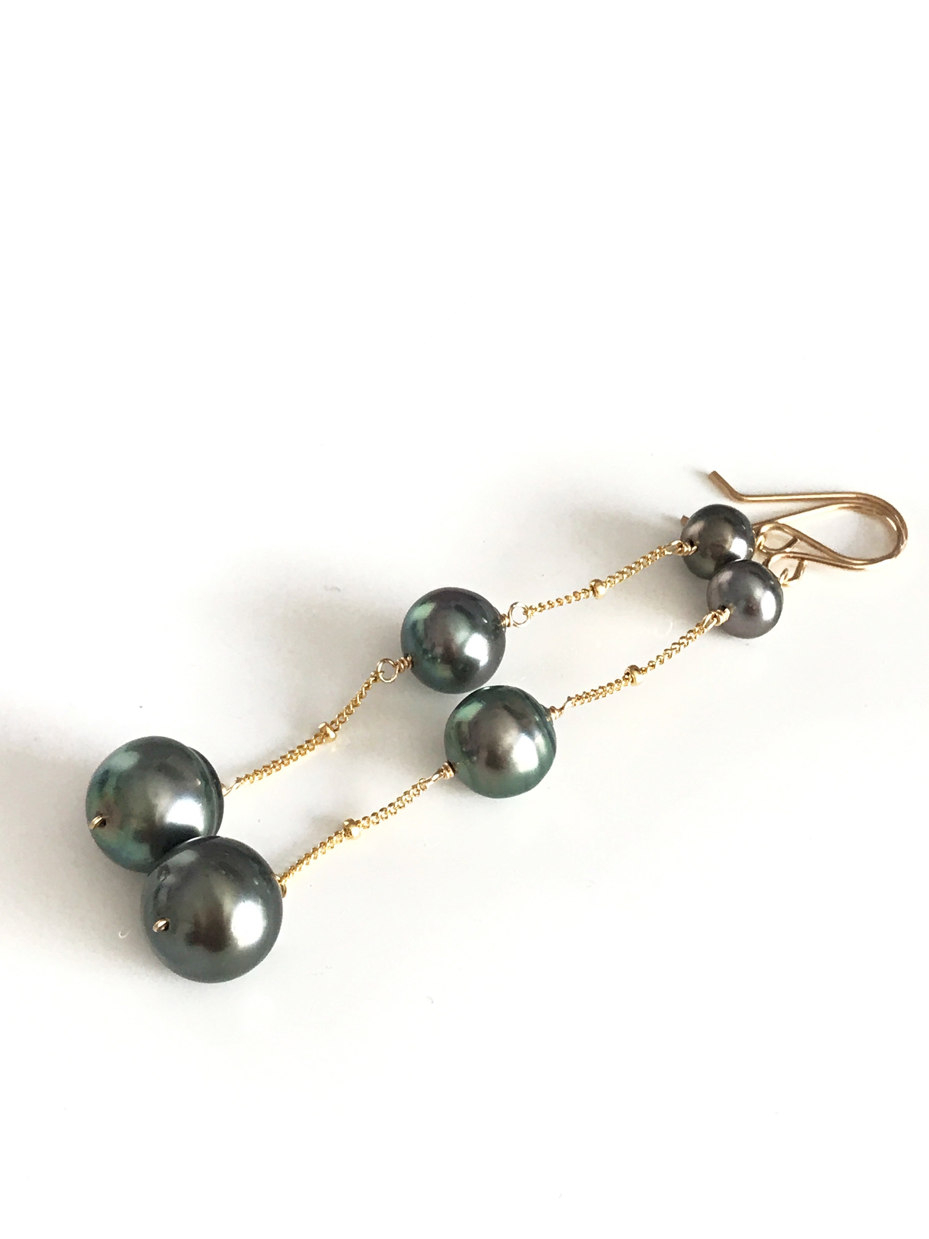 KAIA Elegant Pearl Drop Earrings (E439) - Perfect for Weddings, Parties & Special Occasions