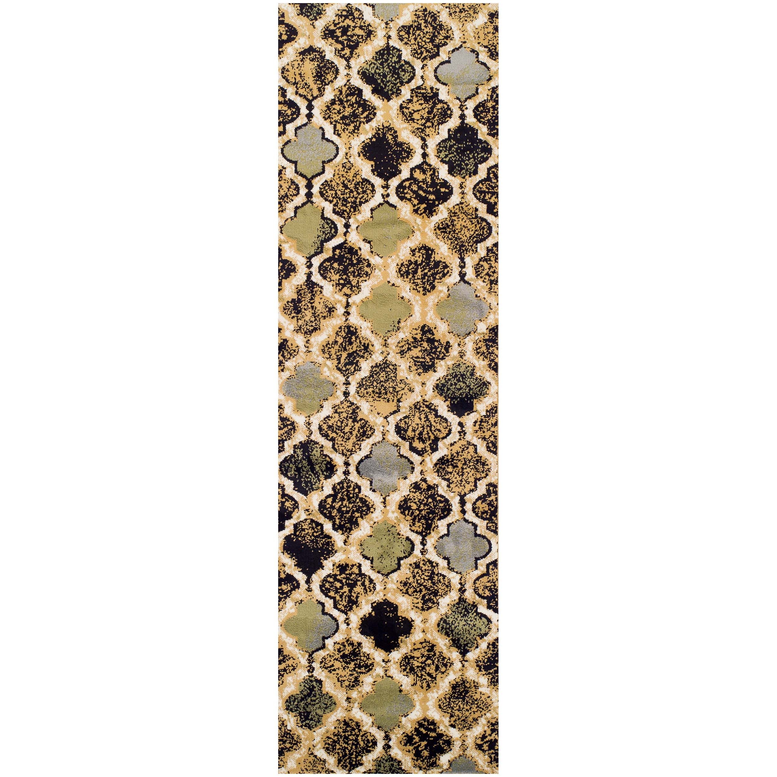 Viking Geometric Trellis Indoor Area Rug & Runner - Non-Slip Boho Chic Carpet for Living Room, Bedroom, Hallway - Perfect for Nordic Home Decor & Cozy Spaces