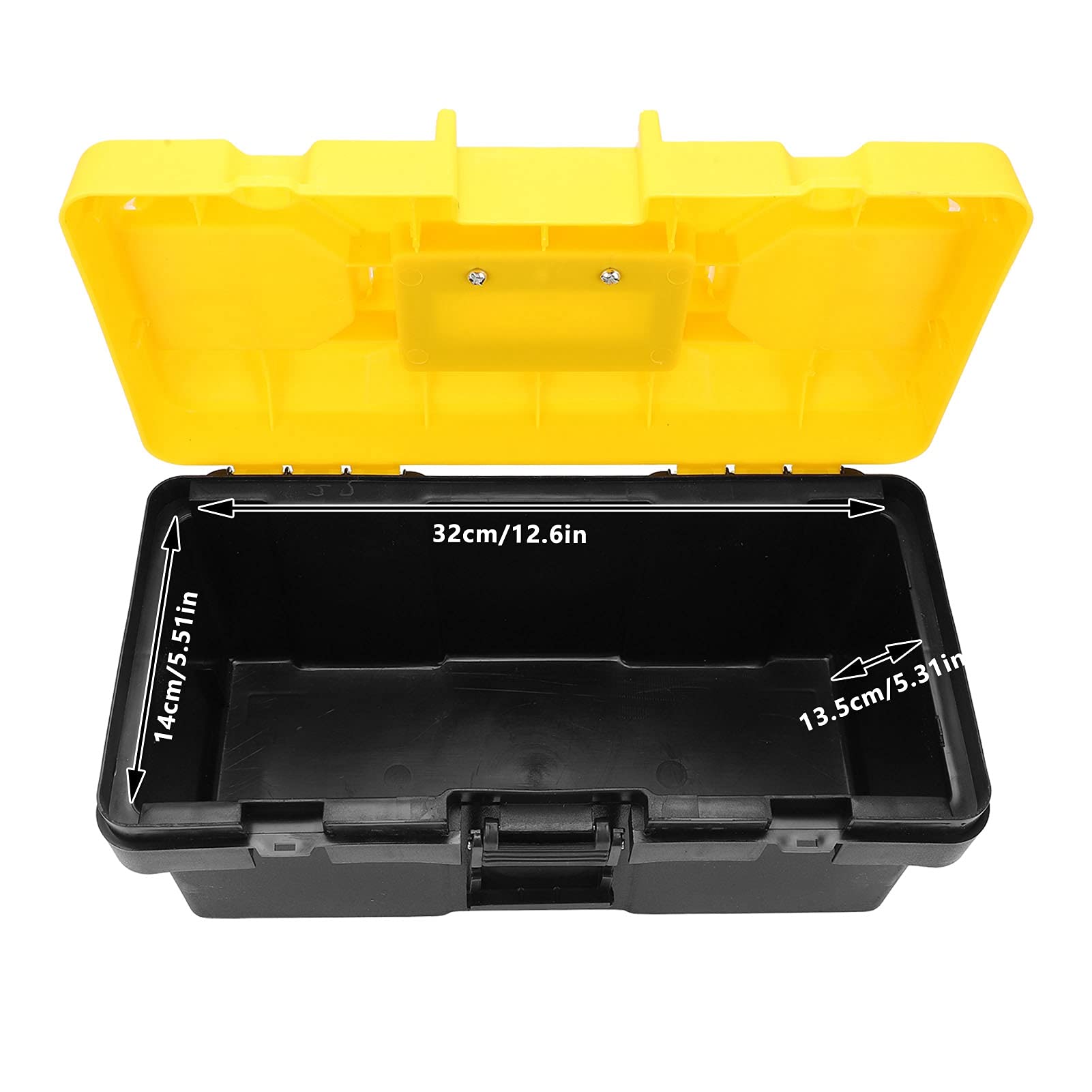 Heavy Duty Rolling Tool Box with Wheels - Shockproof & Sealed Storage Case with Non-Slip Handle - Professional & Home Use for Tools, Equipment & DIY Projects - Perfect for Workshops, Garages & Job Sites