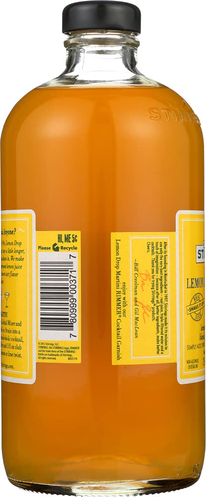 Mixer Lemon Drop Cocktail (6 Bottles) 25.4oz - Perfect for Parties, Bars & Home Mixology | Premium Cocktail Mixer for Refreshing Lemon Drop Martinis