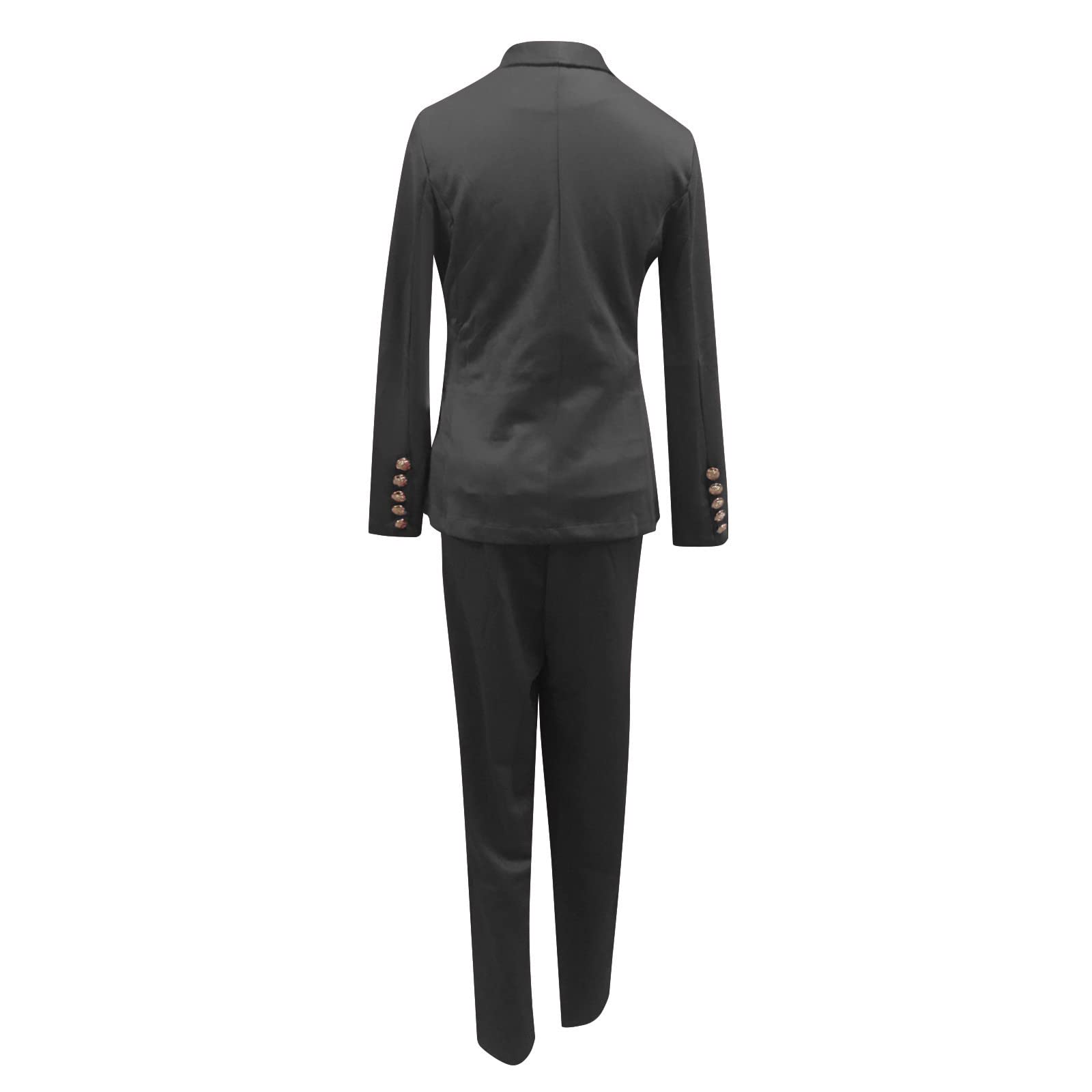 2-Piece Women's Pantsuit Set - Business Casual Blazer & Pants Outfit for Work | Trendy Spring/Fall Office Wear | Perfect for Meetings, Presentations & Professional Events