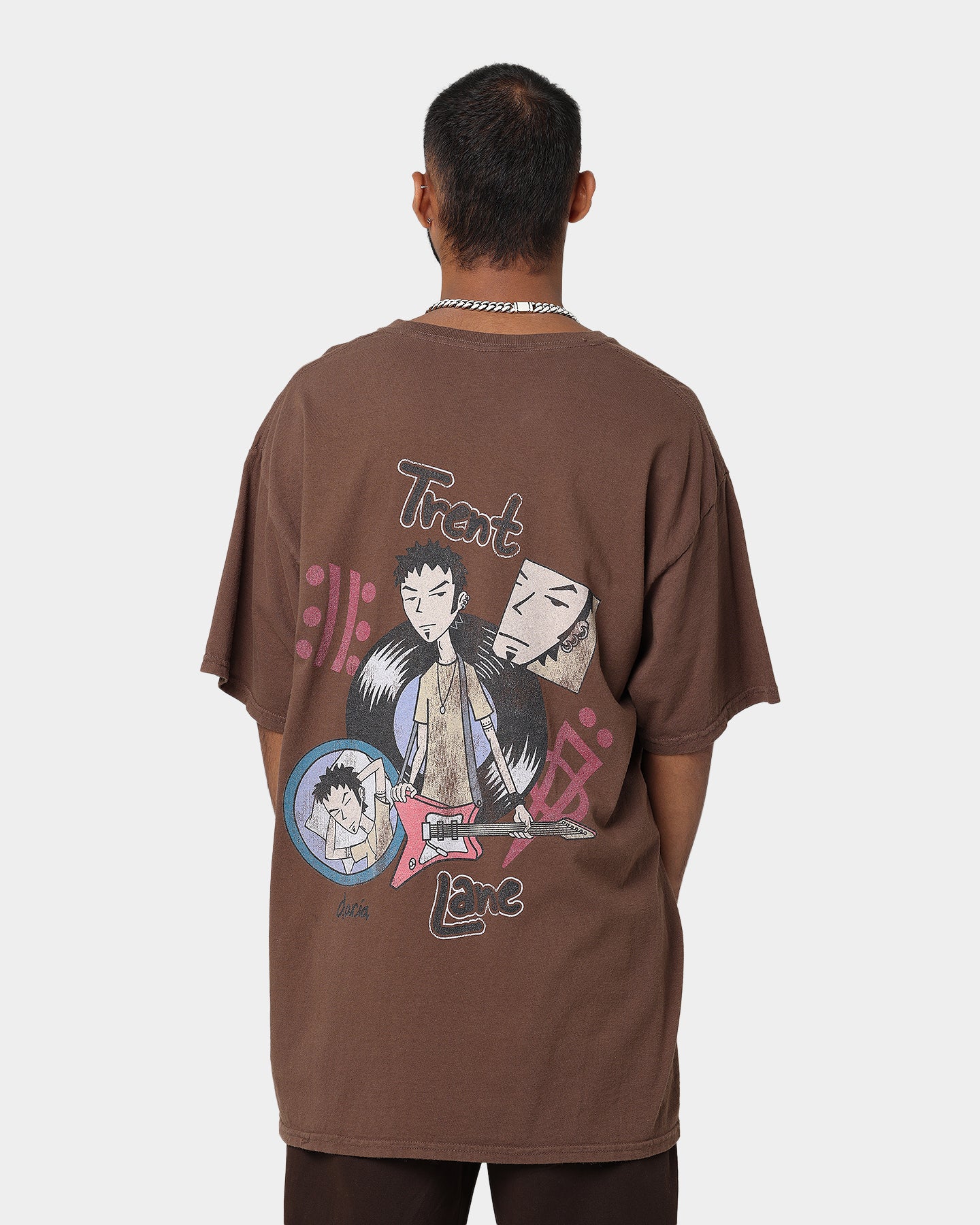 Vintage Brown T-Shirt by American Thrift X Daria Trent Lane - Retro Style Cotton Tee for Men & Women | Perfect for Casual Wear, Street Fashion, and Vintage Outfits