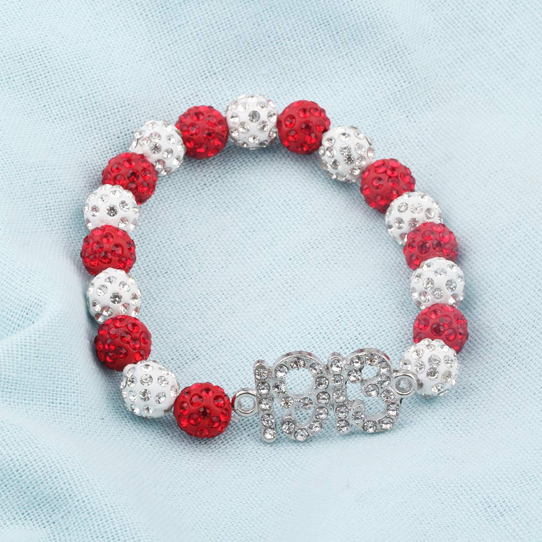 Elegant Pearl & Crystal Bracelet for Women & Girls - Perfect for Sorority Gifts, Parties & Special Occasions