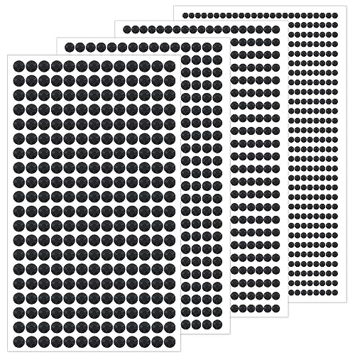 1799pcs-3/4/5/6mm-black
