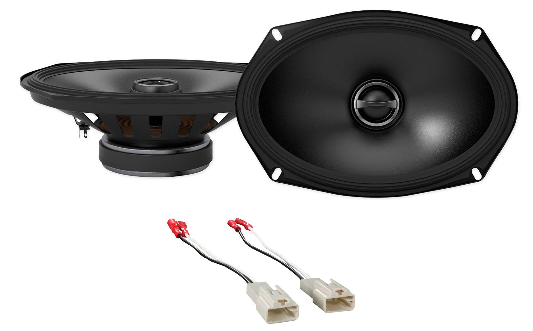 Kicker CSC693 6x9 Inch 3-Way Car Speakers Pair - High Power Coaxial Audio System for Cars, Trucks & SUVs - Perfect for Upgrading Factory Stereo & Enhancing Road Trip Music Experience