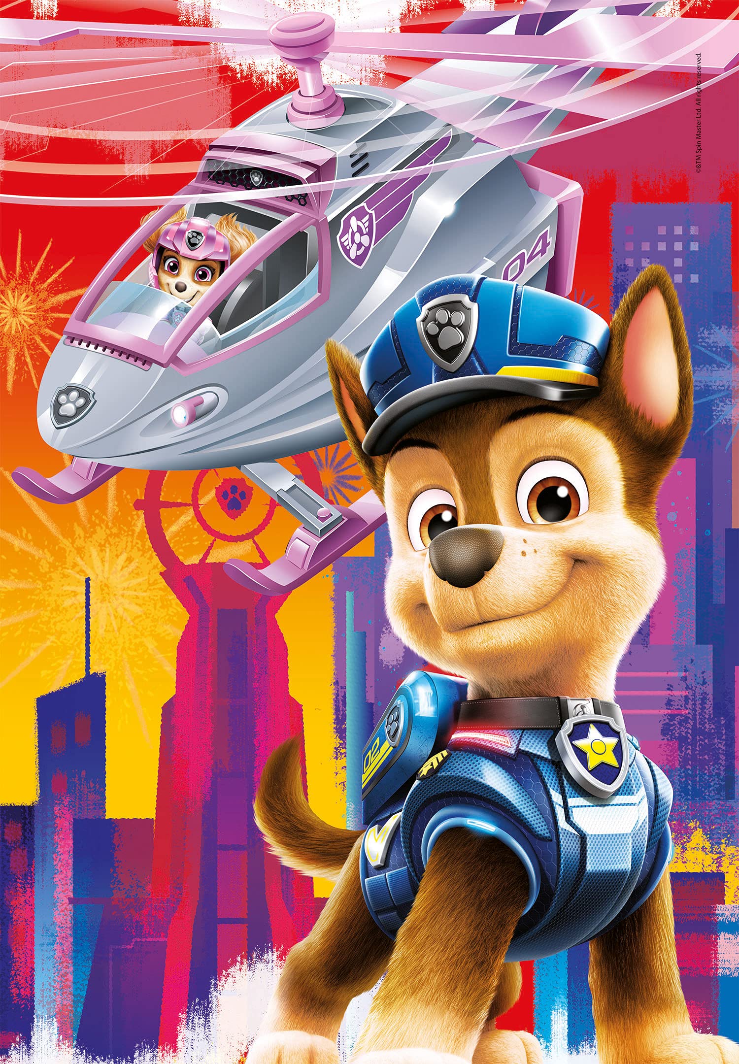 Clementoni Supercolor Puzzle - Paw Patrol The Movie - 3x48 Piece Jigsaw Puzzles for Kids Ages 4+ | High-Quality Cardboard Puzzles Made in Italy | Fun Learning Activity, Birthday Gift & Family Game Night