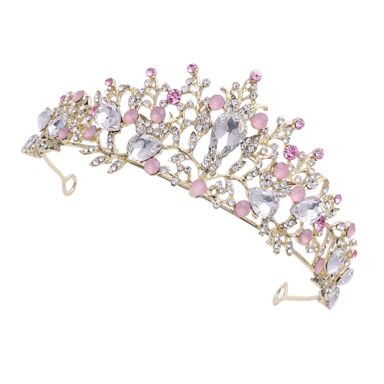 1pc Rhinestone Headband for Women - Elegant Vintage Bridal Crown Tiara with Baroque Inlaid Design, Perfect for Prom, Wedding, Birthday & Special Occasions