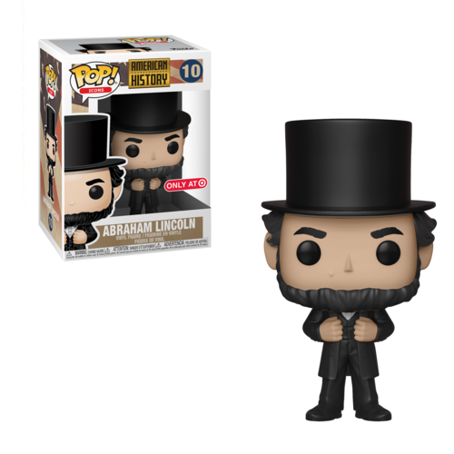 Funko Pop! Vinyl Figure - Abraham Lincoln #10 | American History Collectible | Perfect for Display, Gifts & Pop Culture Fans