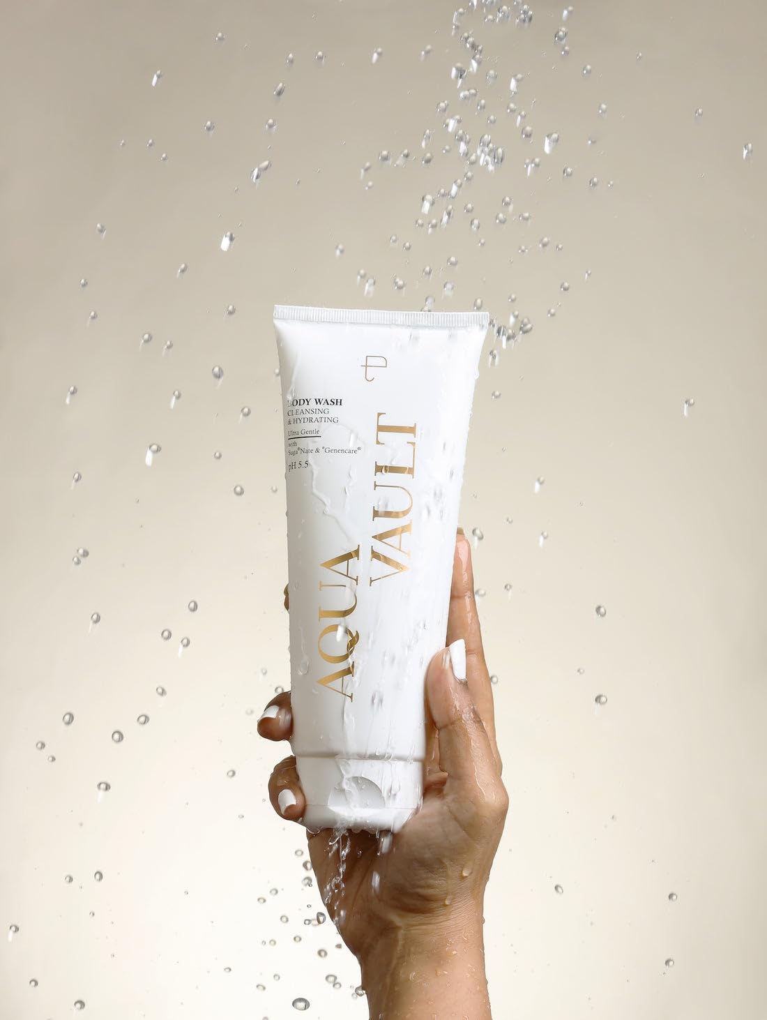 PERSONAL TOUCH SKINCARE Aqua Vault Vanilla Rush Hydrating Body Wash with Glycerin Extract - Moisturizing & Cleansing for Dry Skin, 200ml - Perfect for Shower & Bath Time Relaxation