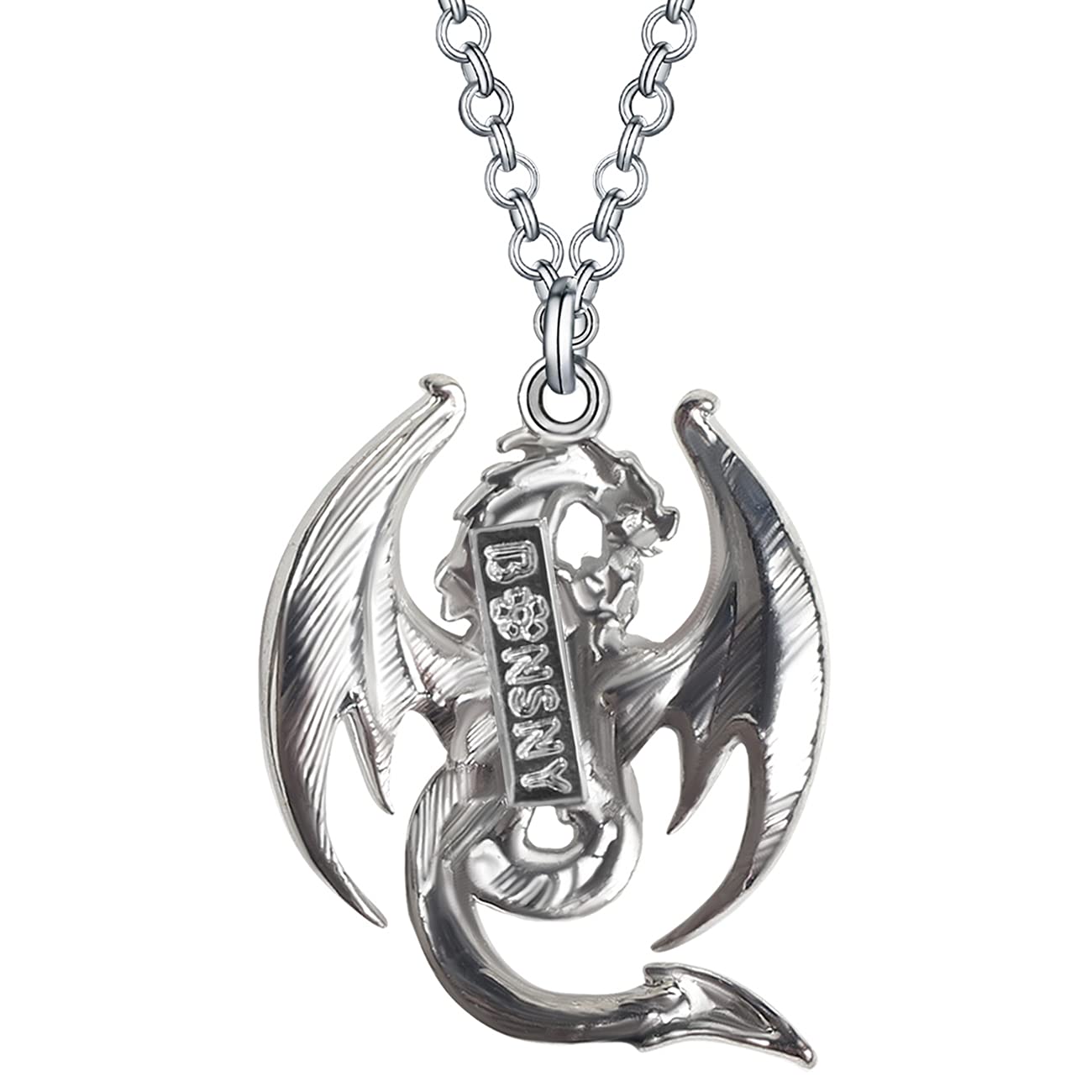 DOWAY Cute Dragon Necklace for Women - Fantasy Dragon Pendant Jewelry Gift for Girls, Birthday, Christmas, Cosplay & Fantasy Lovers