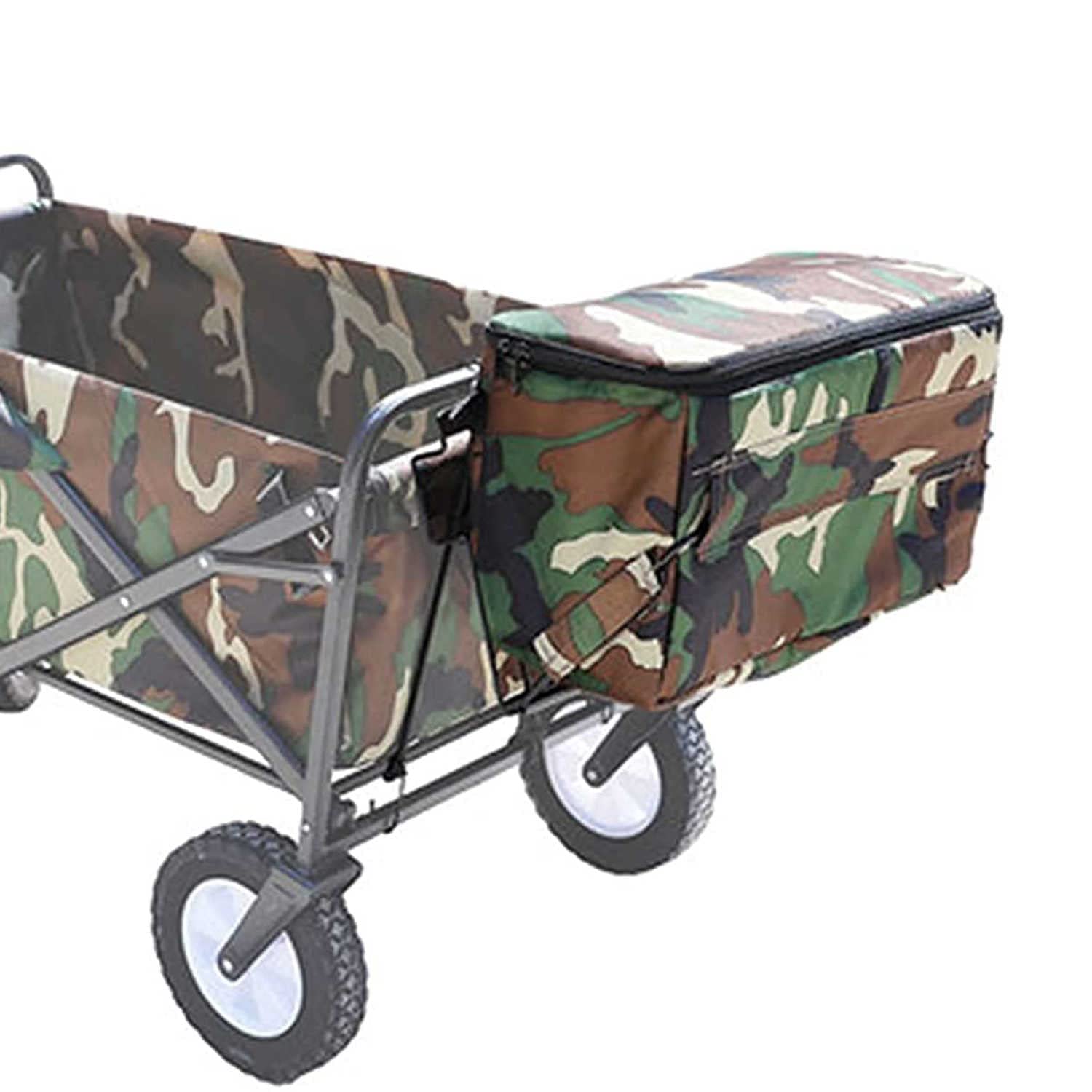 Portable Zippered Cooler Bag for Camping & Shopping - Ice Storage Accessory