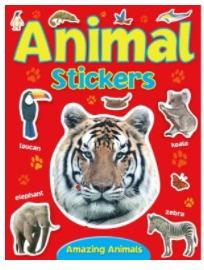 Animal Stickers - 50PCS Cute Cartoon Animal Decals for Kids Room, Laptop, Water Bottle | Amazing Animals Collection for DIY Crafts, Scrapbooking & School Projects