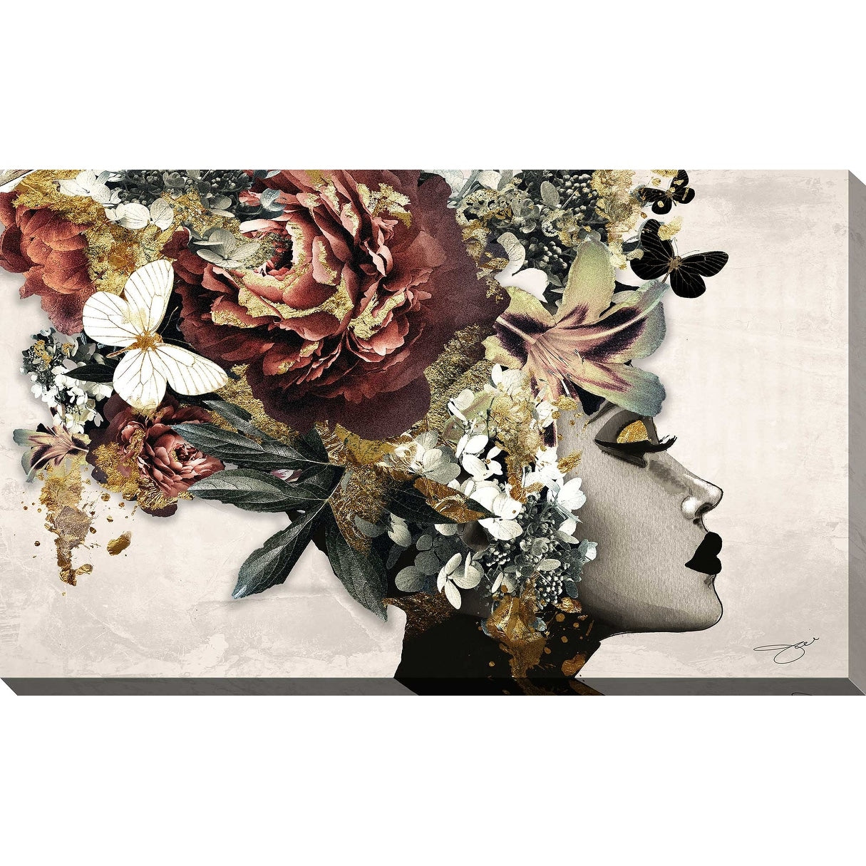 Afrique Model 2 by Jodi - Vibrant Multi-Color Canvas Wall Art Print | Perfect for Living Room, Bedroom & Office Decor