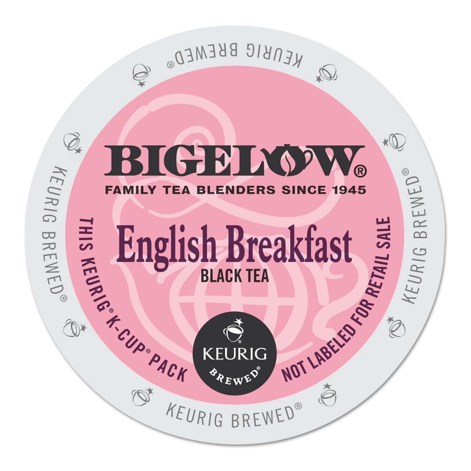 Bigelow English Breakfast Tea K-Cups - 24 Count (Pack of 4 Boxes) - 96 Total K-Cups - Bold Black Tea for Keurig Brewers - Perfect for Morning Energy & Afternoon Tea Time