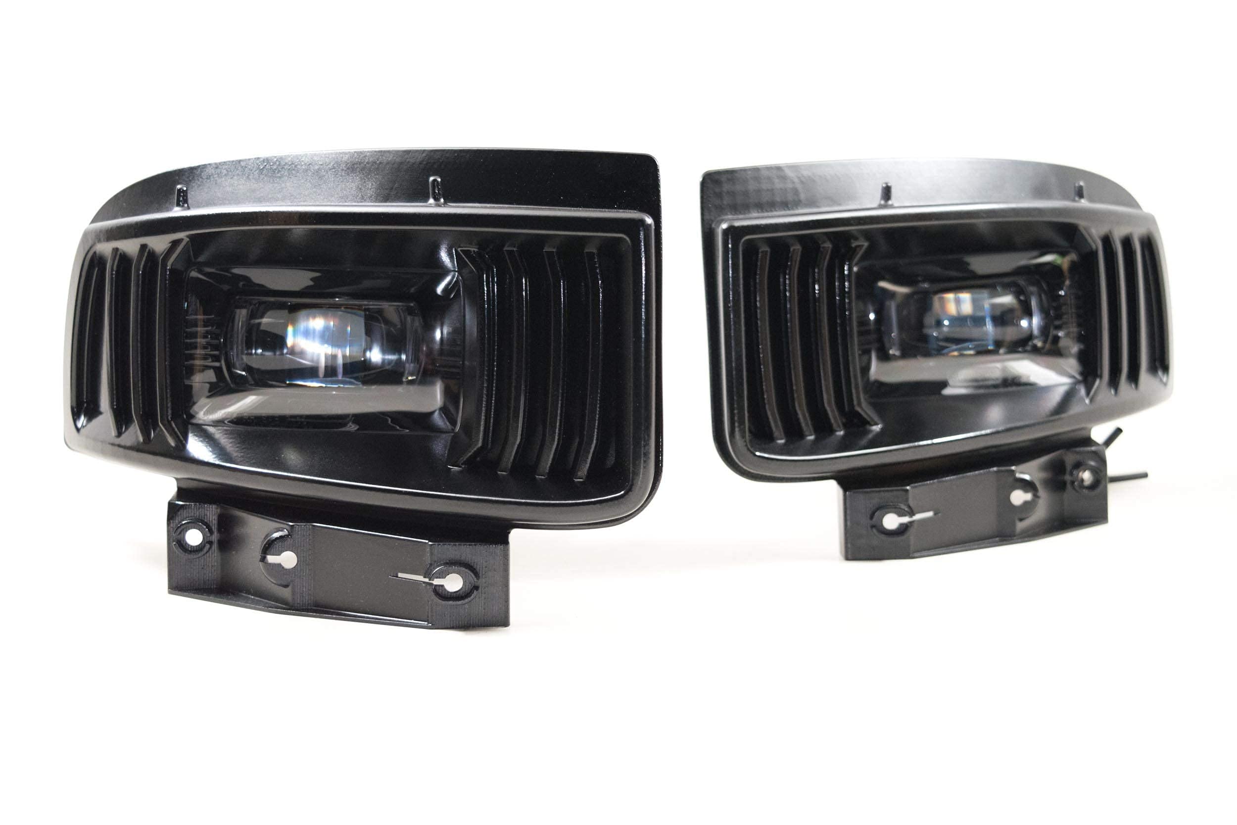 2005-2013 C6 Corvette LED Fog Light Kit - High Performance Replacement Headlights for Improved Visibility in Rain & Night Driving