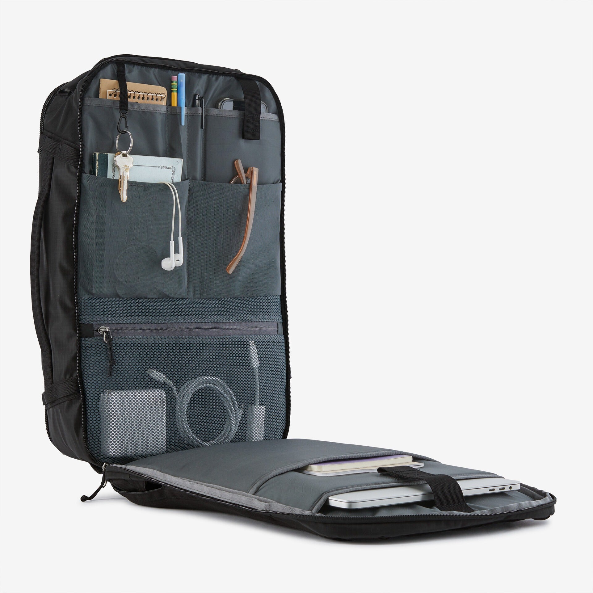 Black Hole Mini MLC 30L Backpack - Lightweight Travel & Hiking Daypack for Outdoor Adventures, Work & Commuting - Water-Resistant & Durable Carry-On Bag