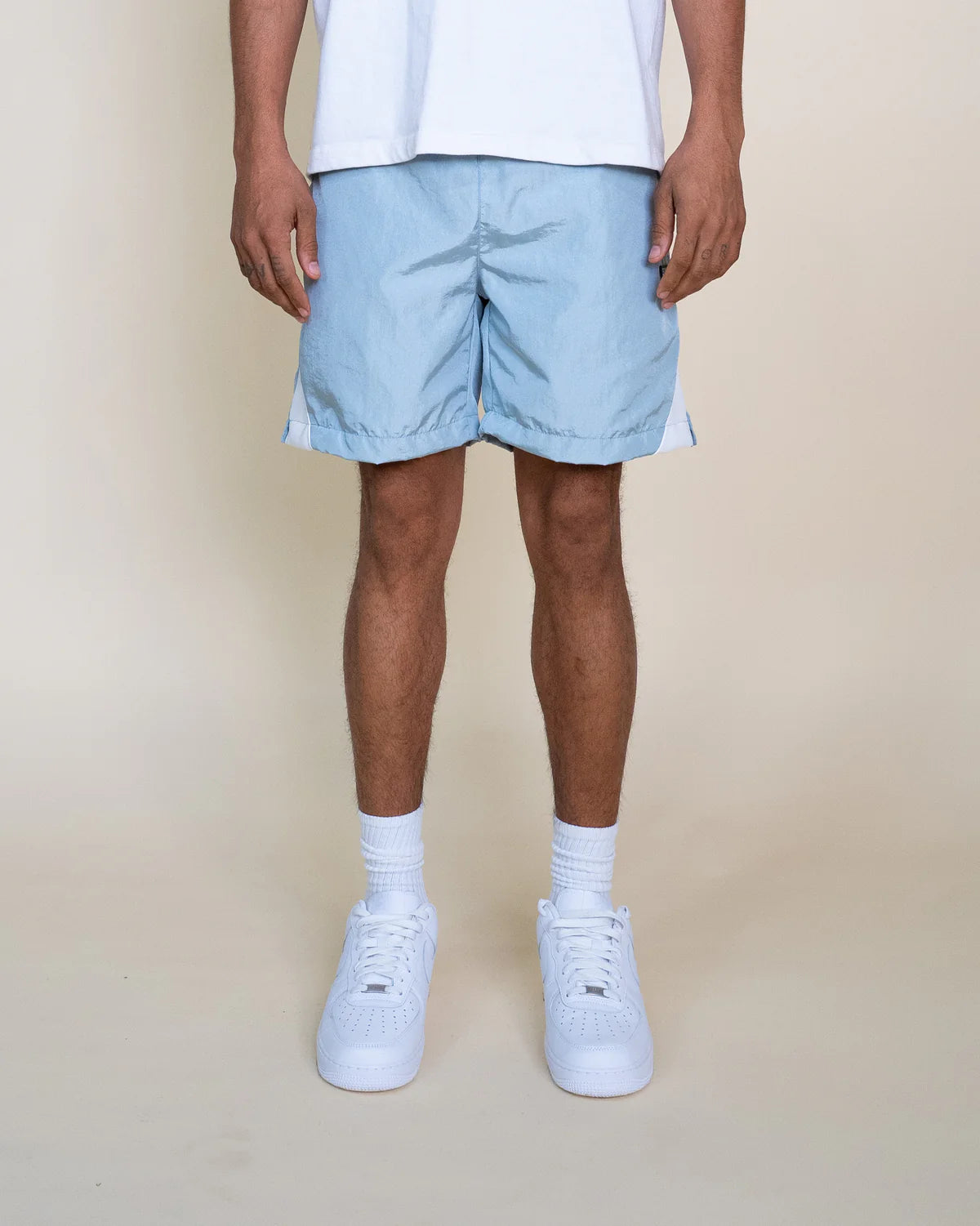 EPTM Derby Shorts for Men - Stylish Sky Blue Casual Shorts | Perfect for Summer, Beach, and Outdoor Activities