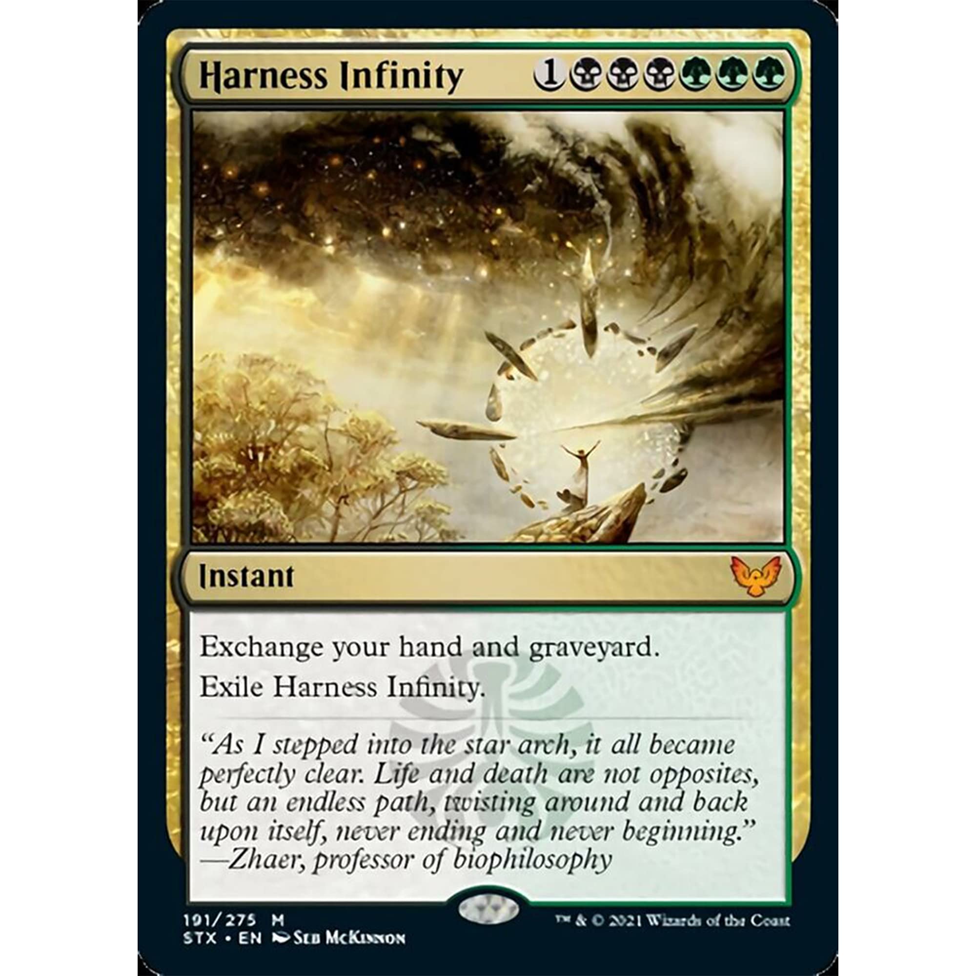 Strixhaven: School of Mages Harness Infinity 191/275 - Premium MTG Trading Card for Collectors & Players - Perfect for Commander, Modern & Casual Magic Games