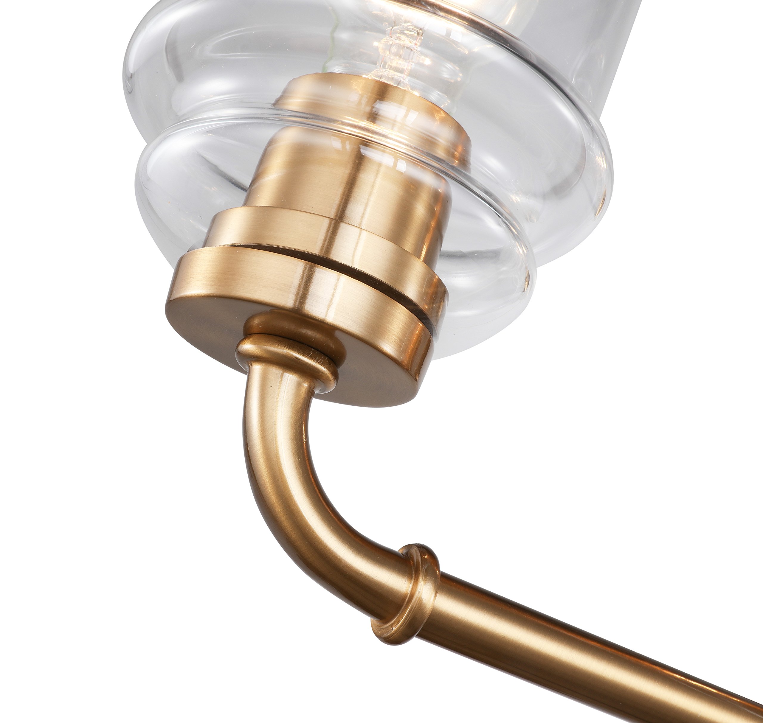 Elliot Bath Faucet in Polished Brass - Vintage Style Bathroom Sink Faucet with Cross Handle for Classic & Modern Bathrooms