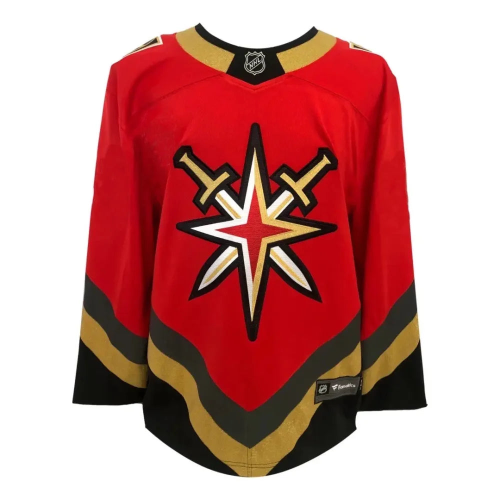 Authentic Adidas Vegas Golden Knights Men's Hockey Jersey - Red Reverse Retro Player Size 50 Medium - Perfect for Game Day, Fan Events & Sports Collectibles