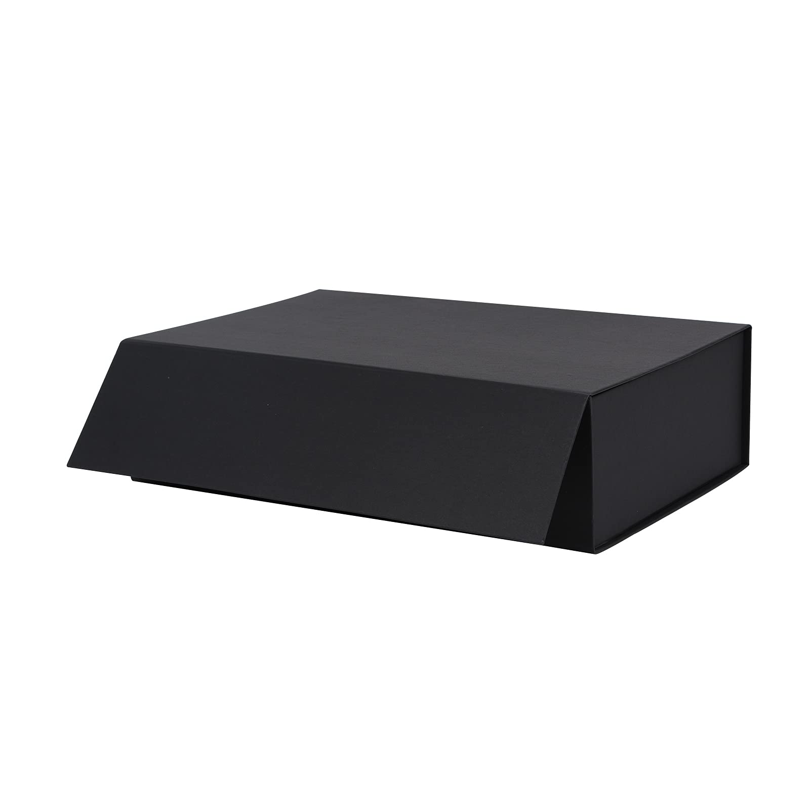 KoKoBin 13.5x9.5x4 Inches Magnetic Gift Box with Lid - Elegant Wedding, Birthday & Proposal Gift Packaging (Black) - Perfect for Groomsmen Gifts, Party Favors & Special Occasions