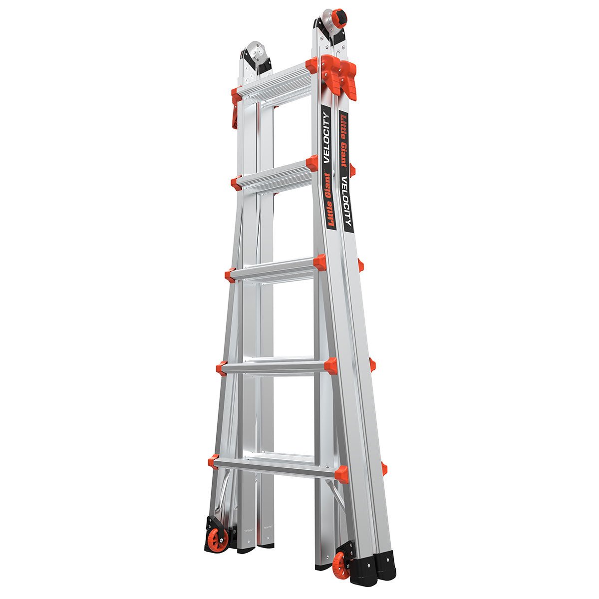 Little Giant 15422 Velocity Model 22 Aluminum Telescoping Ladder - 300 lb Capacity, CSA Grade IA Certified - Perfect for Home Improvement, Roofing & Construction Work