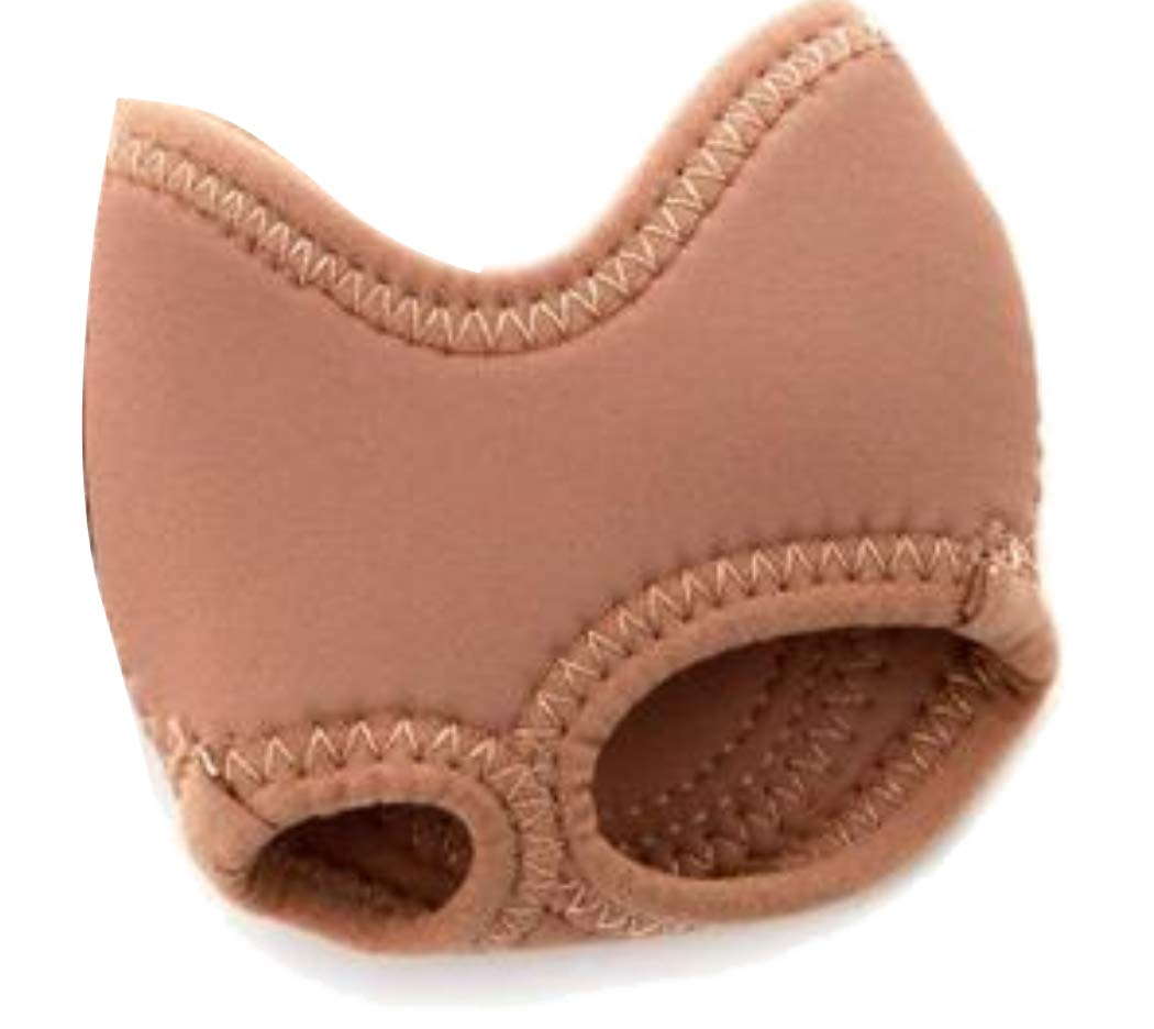 Dark Tan Neoprene Half Sole Lyrical Dance Shoes - Small Size for Comfort & Flexibility | Perfect for Dance Practice, Performances & Studio Use