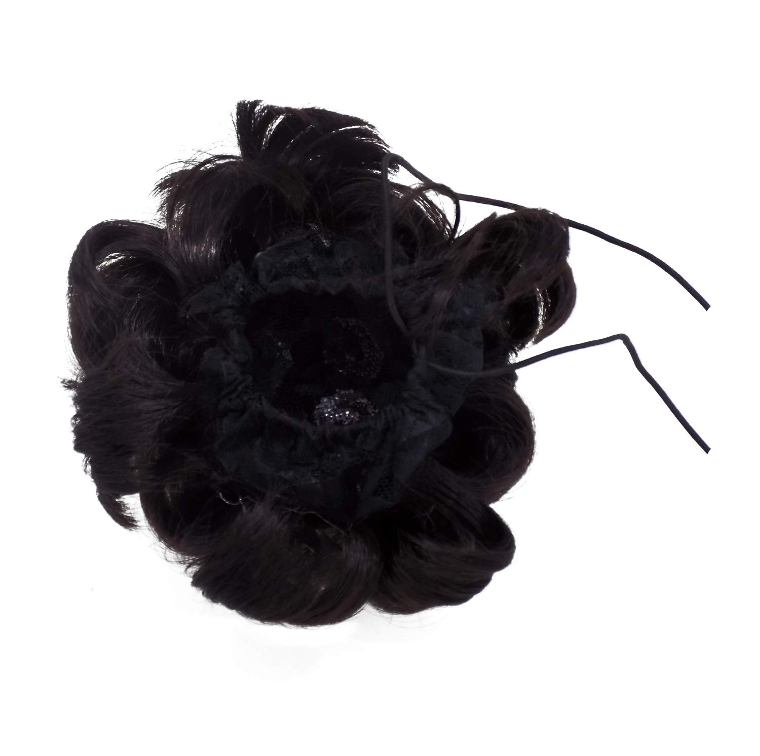 Premium AASA Juda Bun Hair Extension for Girls & Women - 15g Dark Brown | Perfect for Weddings, Parties & Everyday Hairstyles