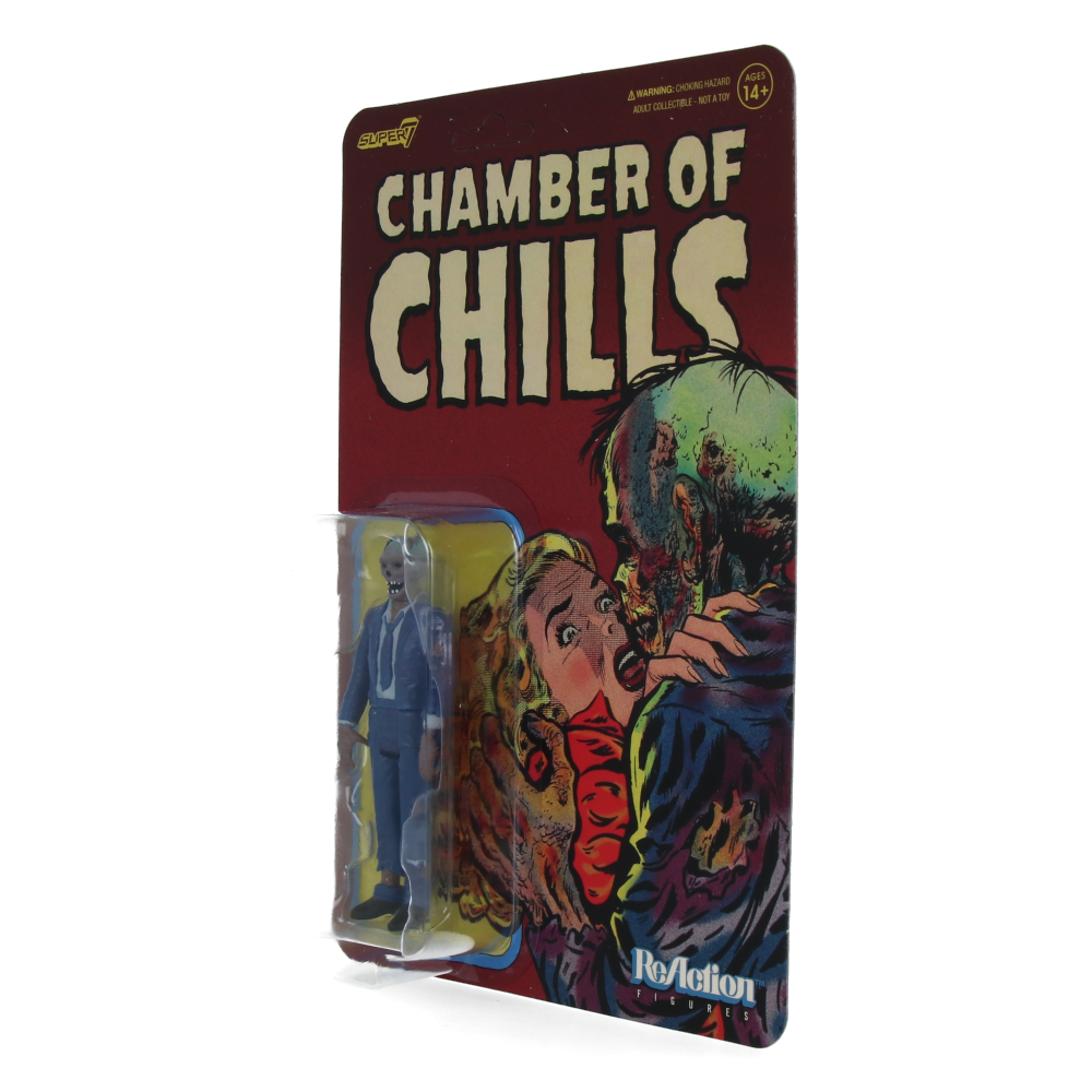 Heartless Zombie Action Figure - Chamber of Chills #23 Pre-Code Horror Collectible - ReAction Figures Wave 2 (ReOrder) - Perfect for Horror Fans & Comic Book Collectors