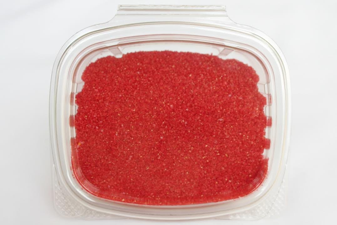 Premium Red Sanding Sugar - 4 oz (113g) for Cake Decorating, Cookies & Desserts | Vibrant Edible Sparkle for Baking & DIY Crafts