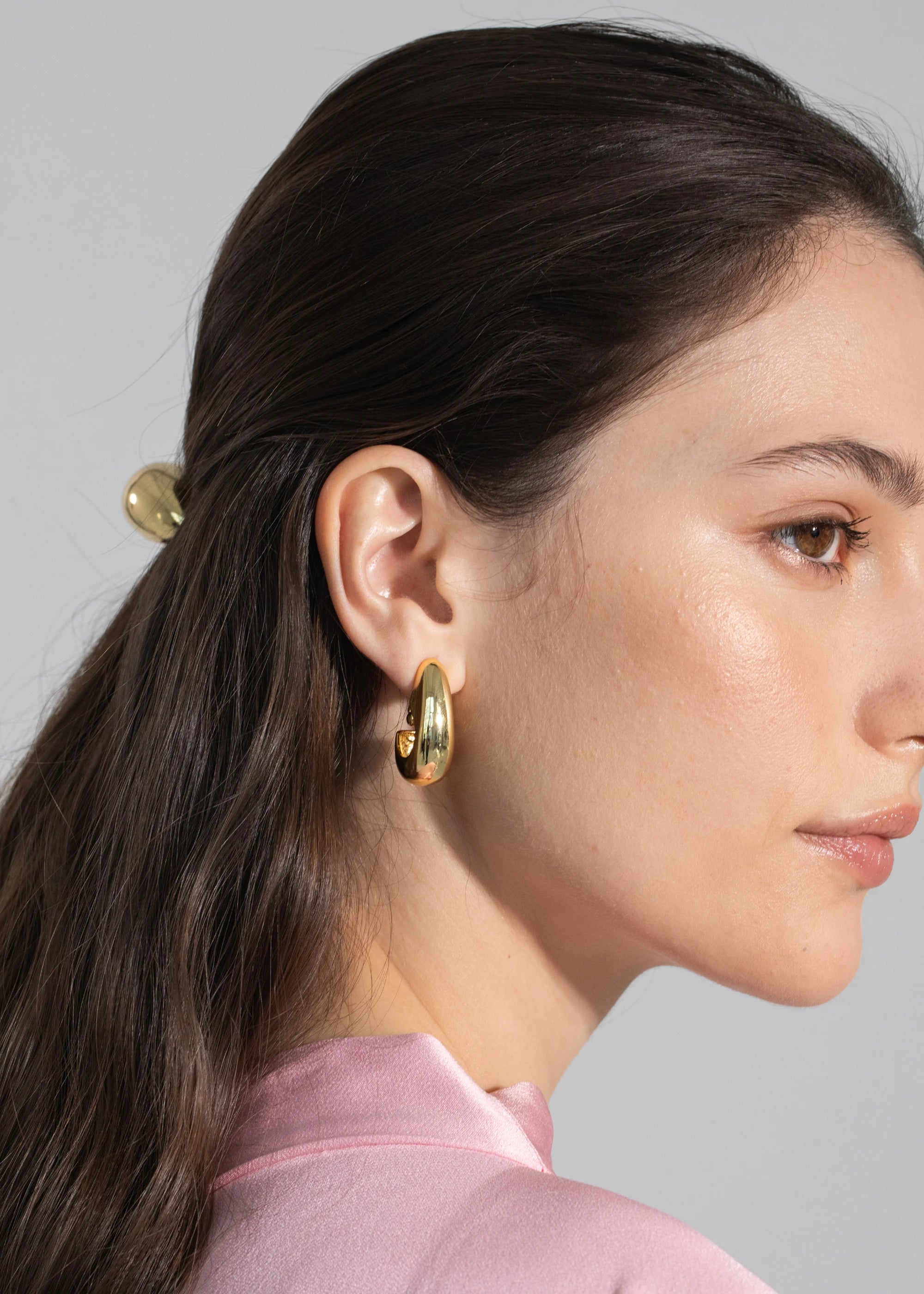 Miral Gold Hoop Earrings for Women - Elegant & Stylish Jewelry for Everyday Wear, Parties & Special Occasions