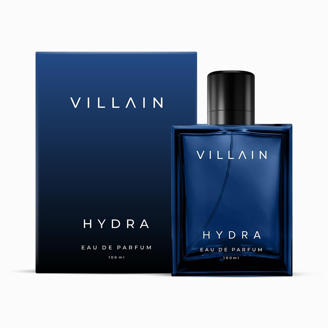 Villain Hydra Perfume for Women - 100ml Eau de Parfum, Aquatic & Fresh Scent - Perfect for Daily Wear, Office & Evening Events