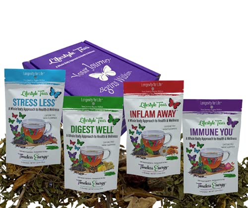 Premium Whole Body Health Tea Collection - Organic Herbal Tea for Detox, Relaxation & Immunity Boost - Perfect for Daily Wellness & Stress Relief