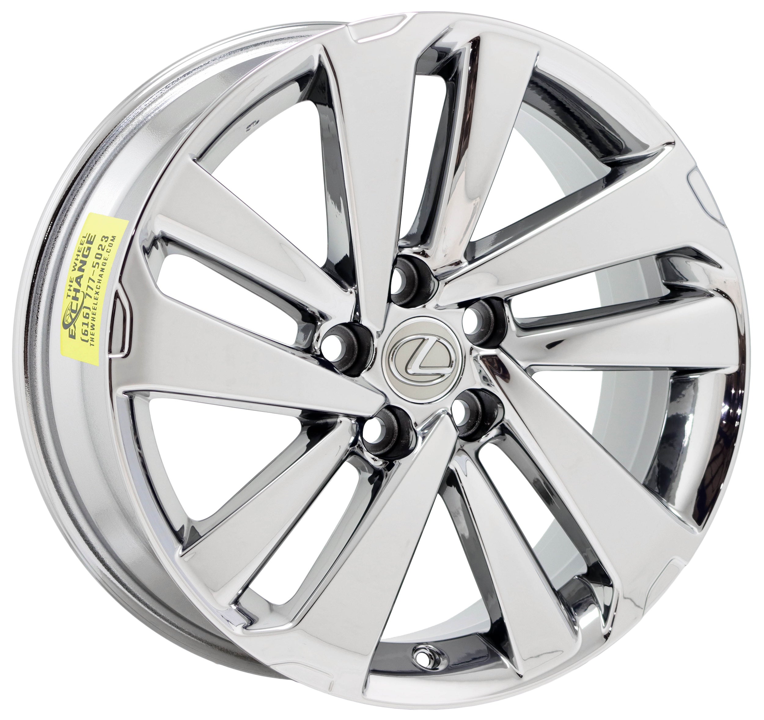 OEM Lexus NX300 NX300H Bright Chrome Wheel Rim 74372 - Factory Original Replacement for Enhanced Style & Performance - Perfect for Off-Roading, City Driving & Custom Upgrades