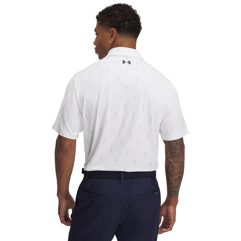 Men's Under Armour T2G Printed Polo Shirt - Moisture-Wicking Performance Golf & Casual Wear - Perfect for Sports, Work & Outdoor Activities