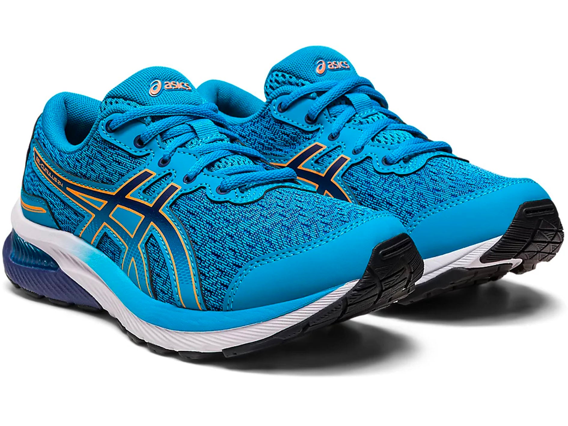 ASICS Kids Gel Cumulus 24 GS Running Shoes - Lightweight Cushioned Sneakers for Boys & Girls (Style# 1014A270-402) - Perfect for School, Sports & Daily Activities