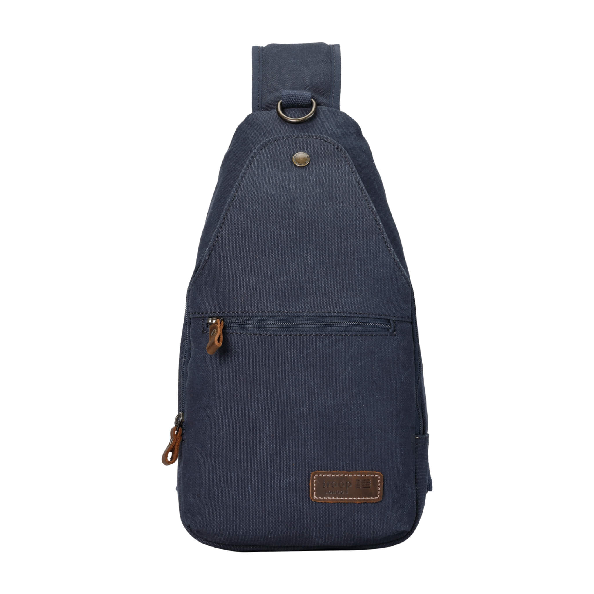 TRP0551 Troop London Classic Sling Bag - Stylish One Strap Backpack for Men & Women - Perfect for Travel, Work & Everyday Use