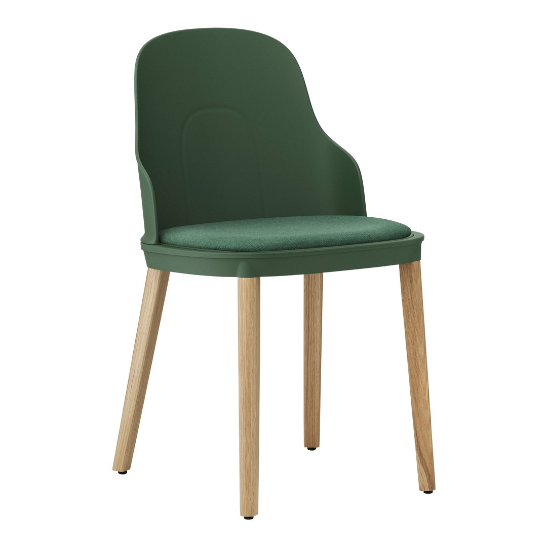 Allez Dining Chair - Upholstered Seat for Kitchen, Dining Room & Office - Comfortable Modern Chair for Home & Restaurant Use