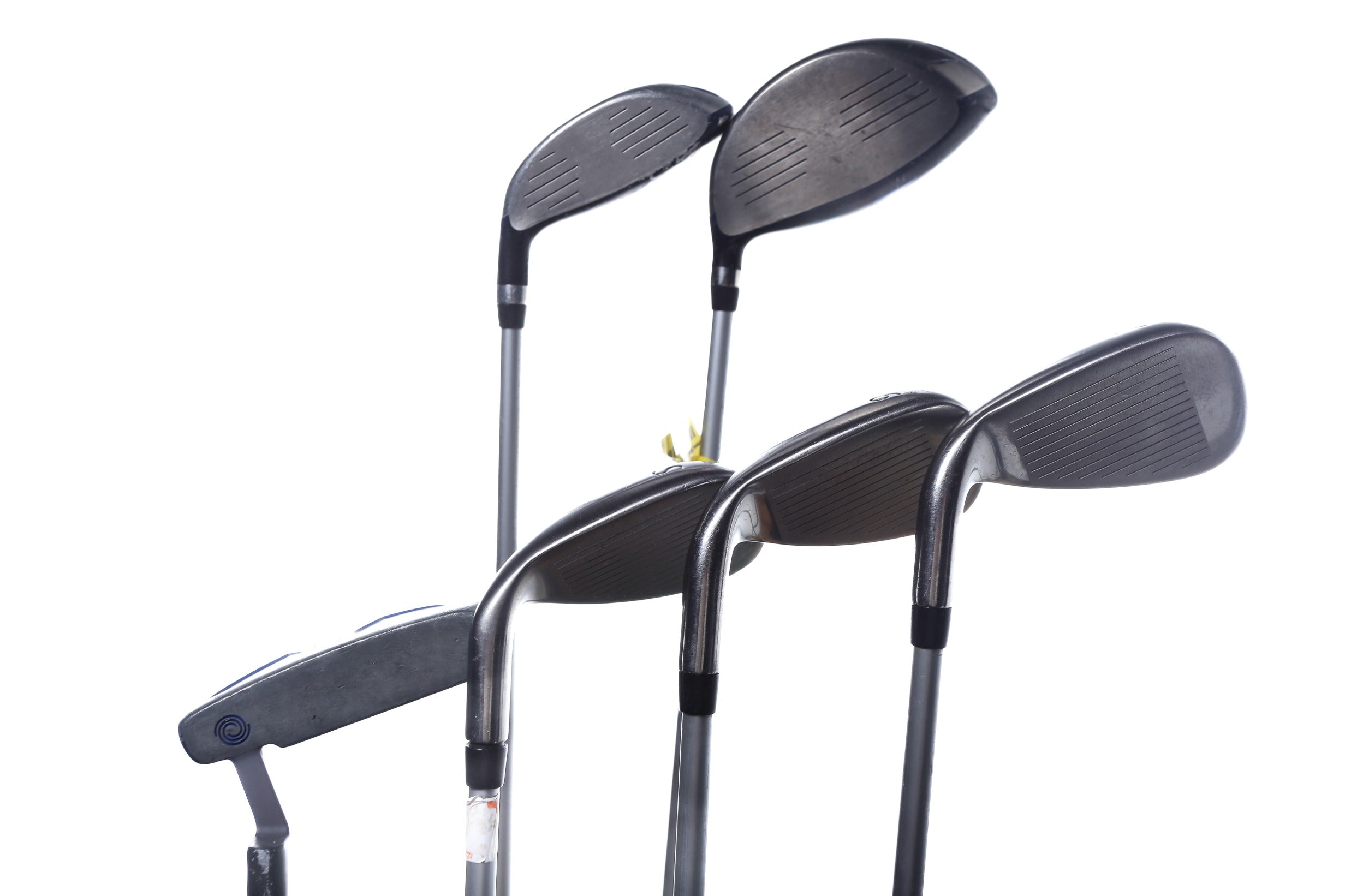 Used Callaway XJ 2 6-Piece Boys Golf Club Set - Right Handed Youth Clubs with Driver, Fairway Wood, 7 Iron, 9 Iron, Sand Wedge & Putter - Perfect for Junior Golfers Learning the Game