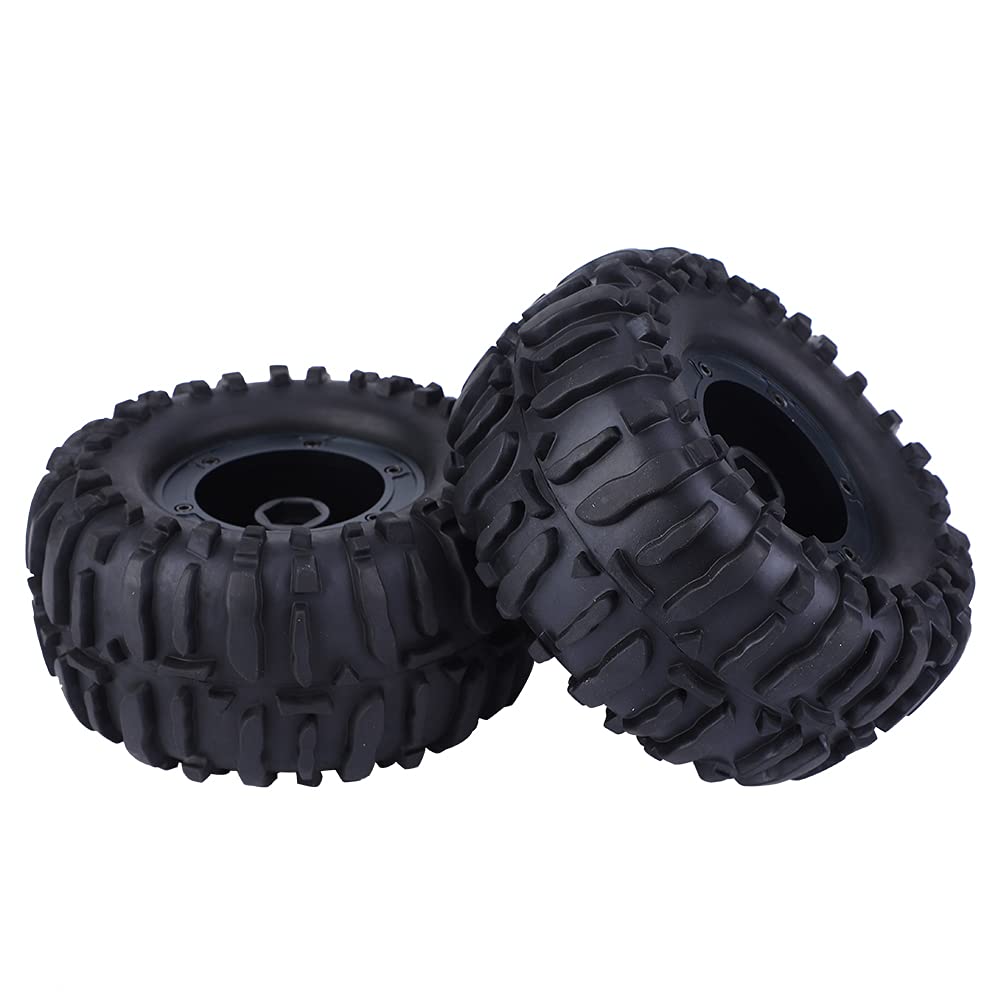 Mxzzand RC Crawler Wheel Hub - Universal Black Flexible Driving Hub for 1/10 Scale RC Cars - Perfect for Off-Road Crawling & Rock Racing Adventures