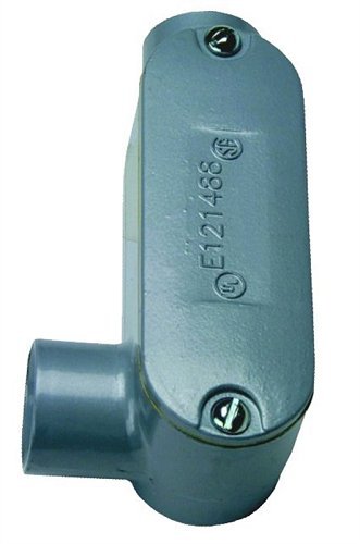 1In Conduit Body Type LL 202-CGV - Heavy Duty Electrical Conduit Fitting for Commercial & Industrial Wiring Applications