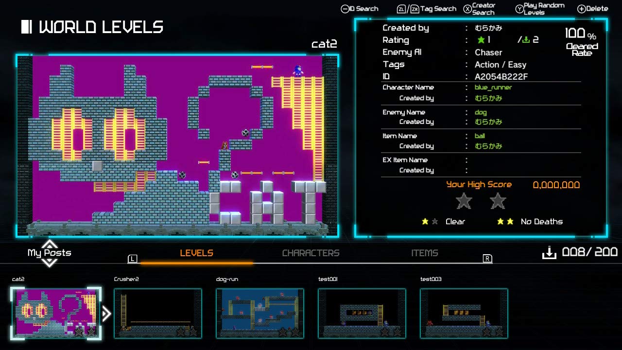 Lode Runner Legacy - Classic Puzzle Game for Nintendo Switch - Fun for Family Game Nights & Solo Adventures