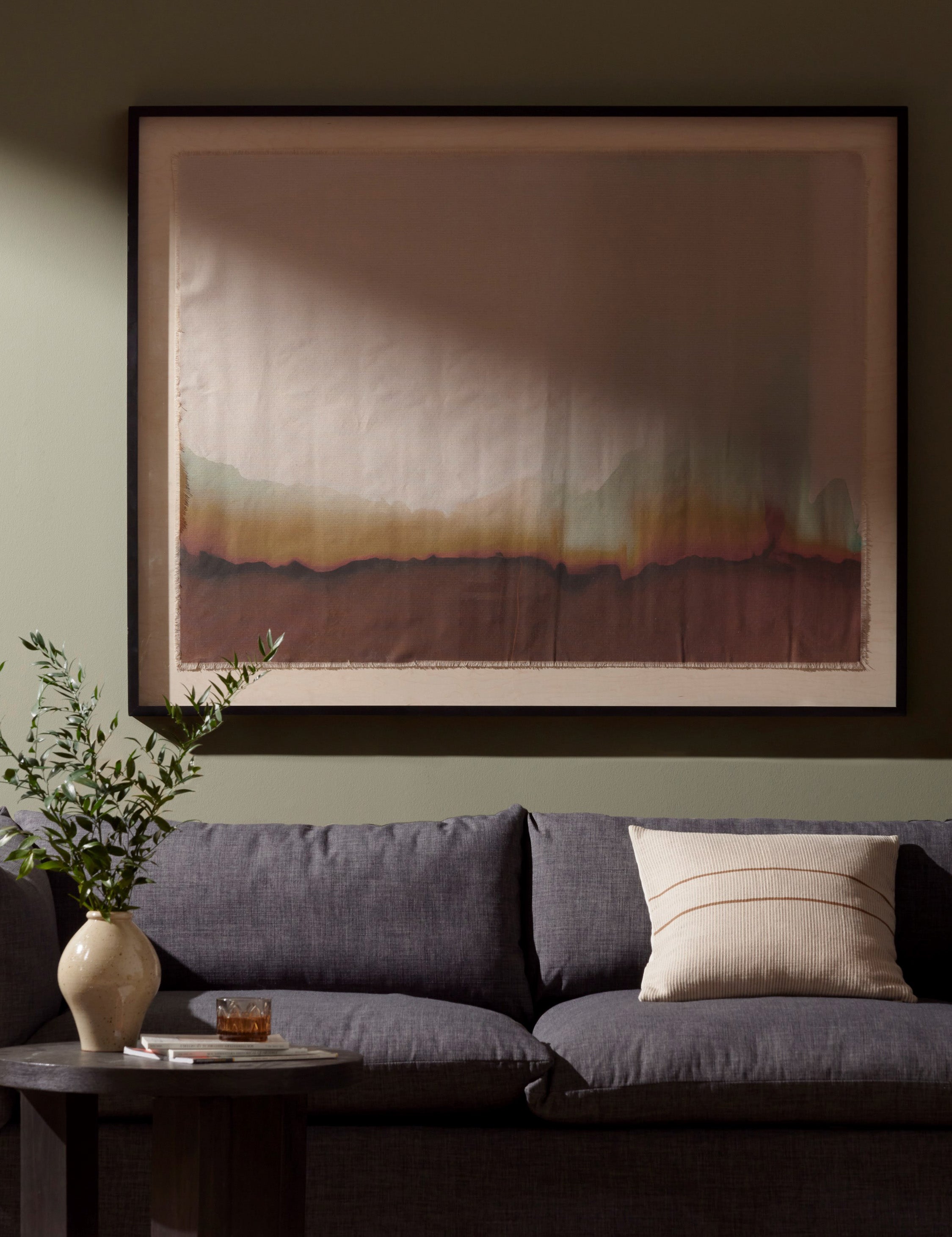 Abstract Ombre 17 Wall Art Print by Roseanne Kenny - Modern Home Decor for Living Room, Bedroom & Office